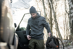 Loaded Kapuzenpullover Grau Melange - Seeland