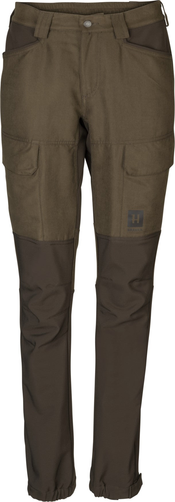 Scandinavian Hosen für Damen Willow green/Deep brown - Härkila