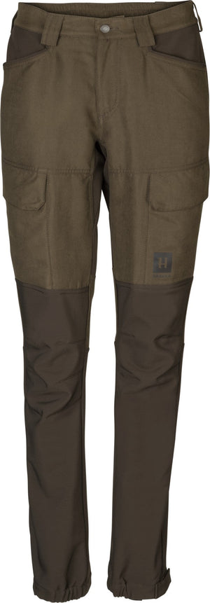 Scandinavian Hosen für Damen Willow green/Deep brown - Härkila