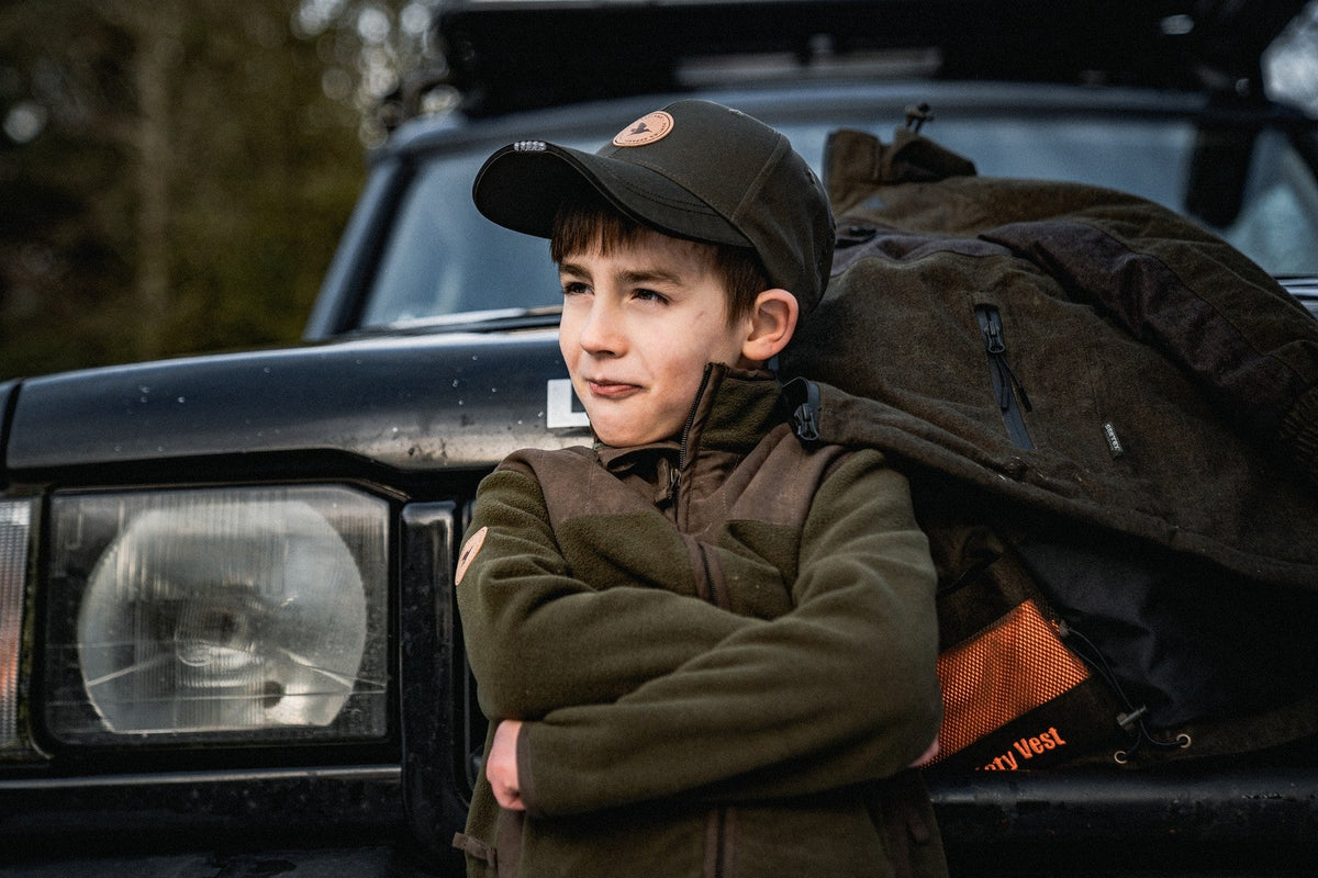 Bolt Junior Fleecejacke Pine green - Seeland