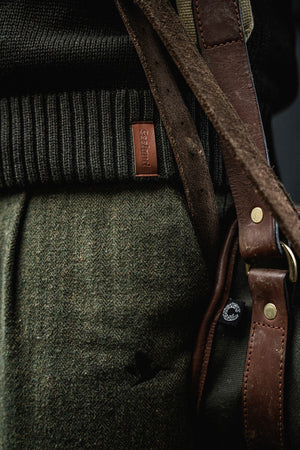 Haze winddichter Strick Grizzly Brown - Seeland