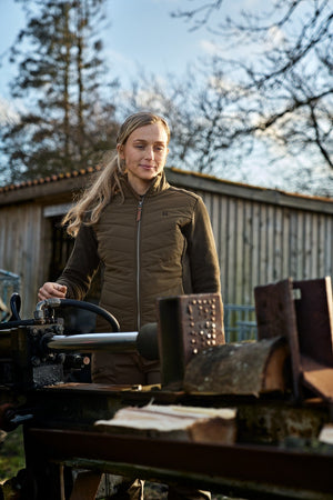 Sandhem Pro isolierter Cardigan für Damen Willow green - Härkila