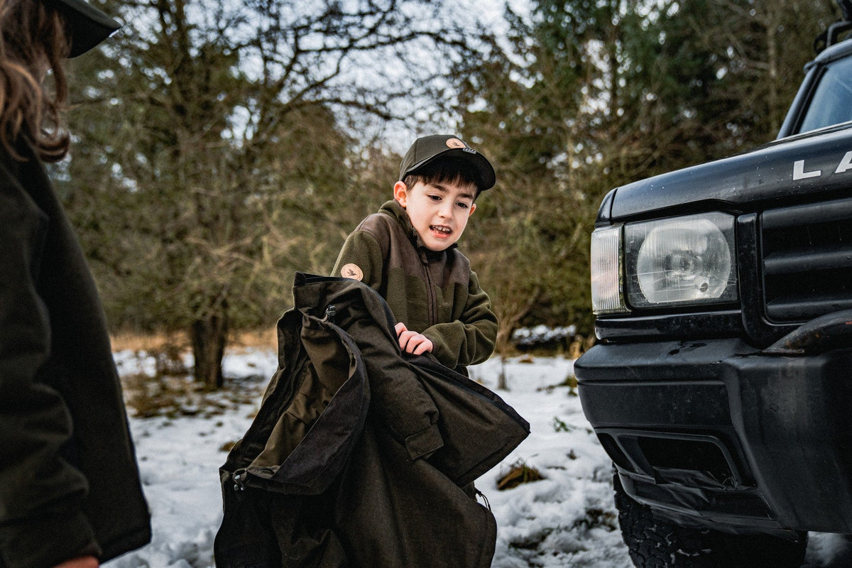 Bolt Junior Fleecejacke Pine green - Seeland