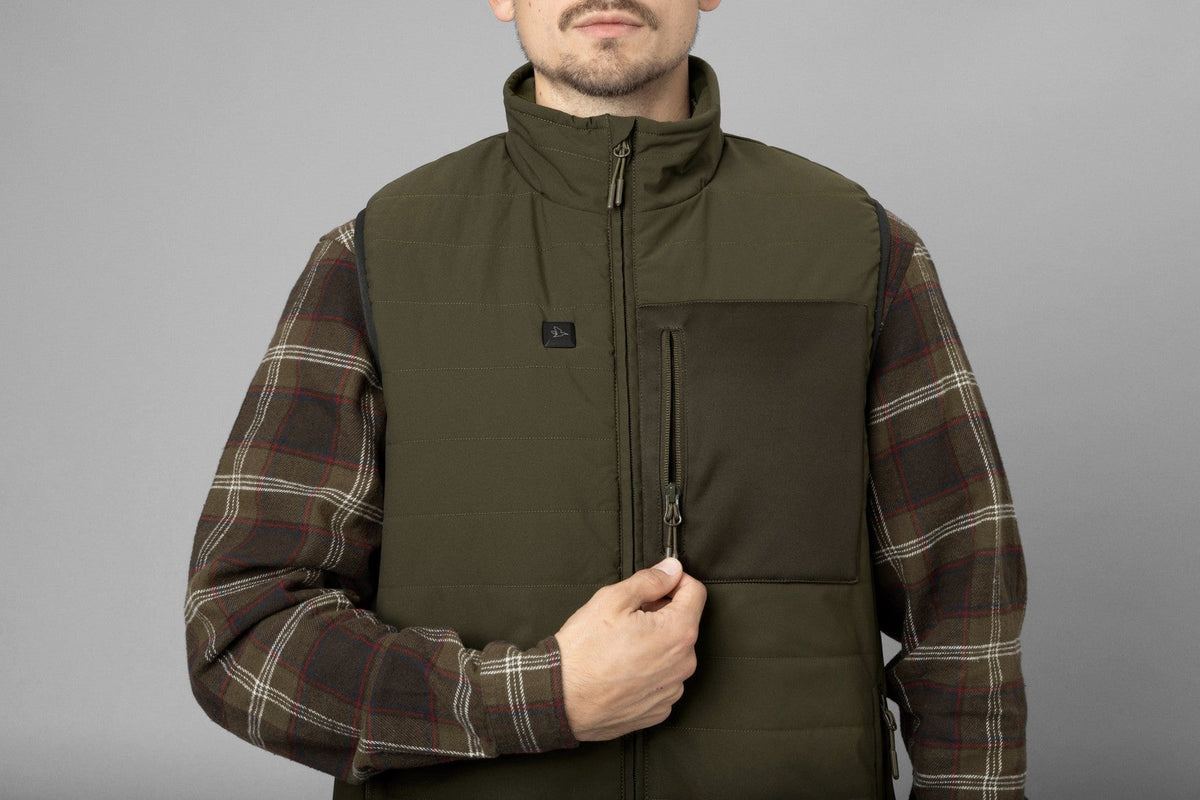 Celsius Heat Weste Pine Green - Seeland