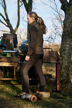 Sandhem Pro isolierter Cardigan für Damen Willow green - Härkila