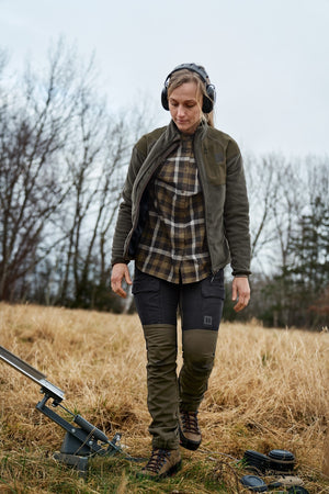 Scandinavian Hosen für Frauen - Willow green/Deep well purple - Härkila