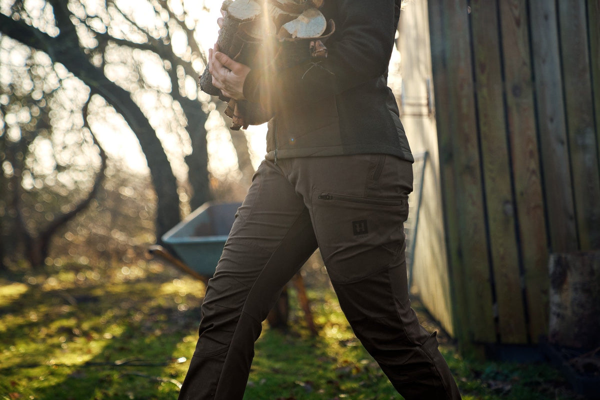 Runa Hose für Damen Slate brown/Willow green - Härkila