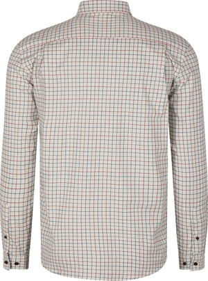 Oxford Shooting Hemd - Grape Leaf/Terracotta Check - Seeland