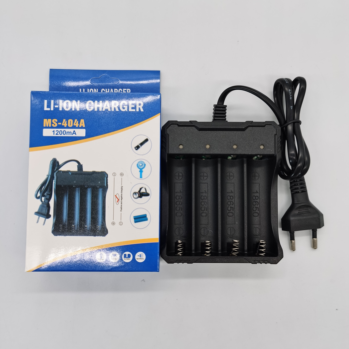 18650 Akkuladegerät