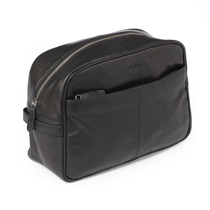 Auckland Kulturtasche Schwarz - Corium