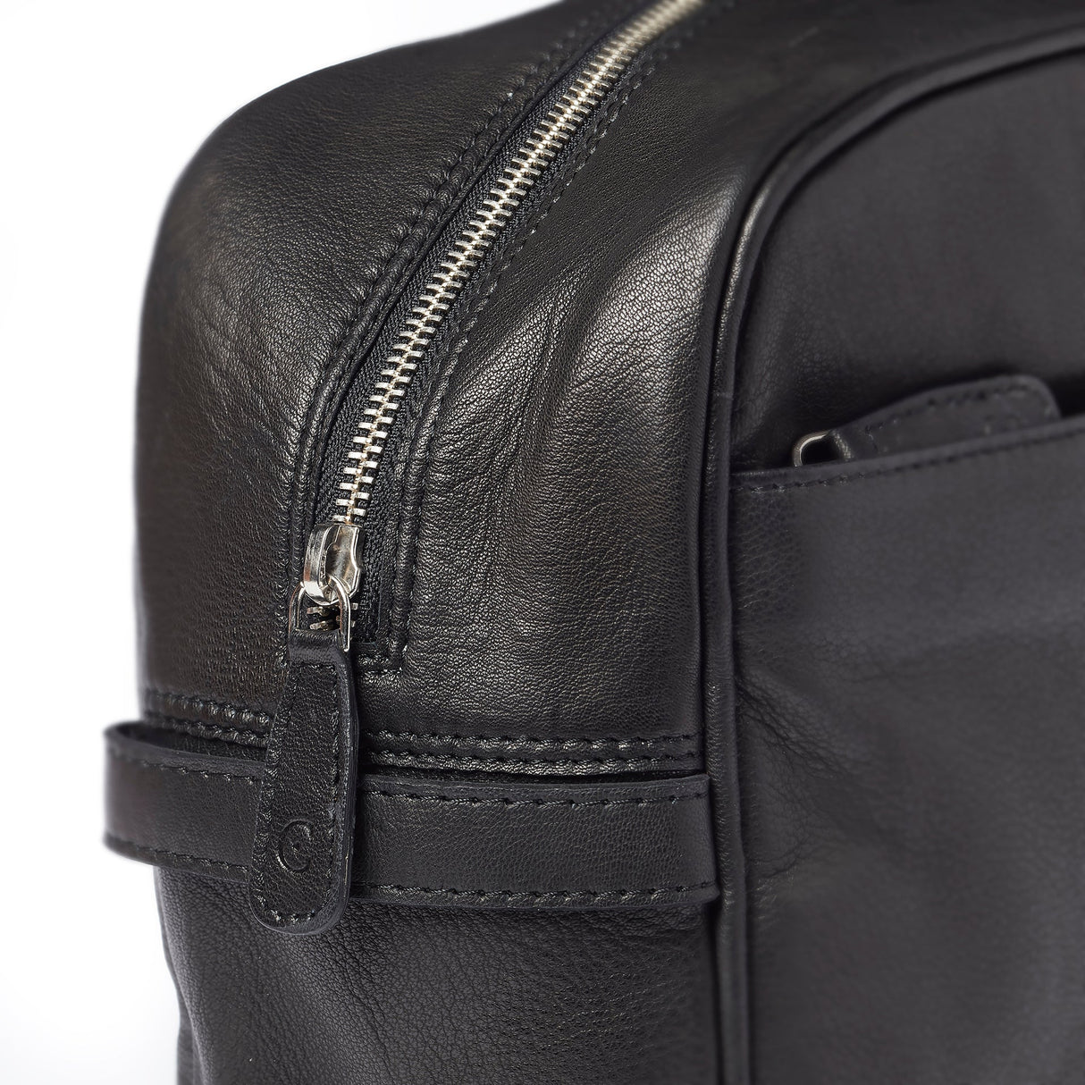 Auckland Kulturtasche Schwarz - Corium