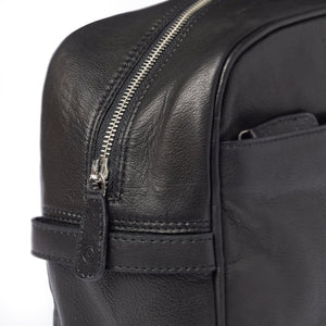 Auckland Kulturtasche Schwarz - Corium