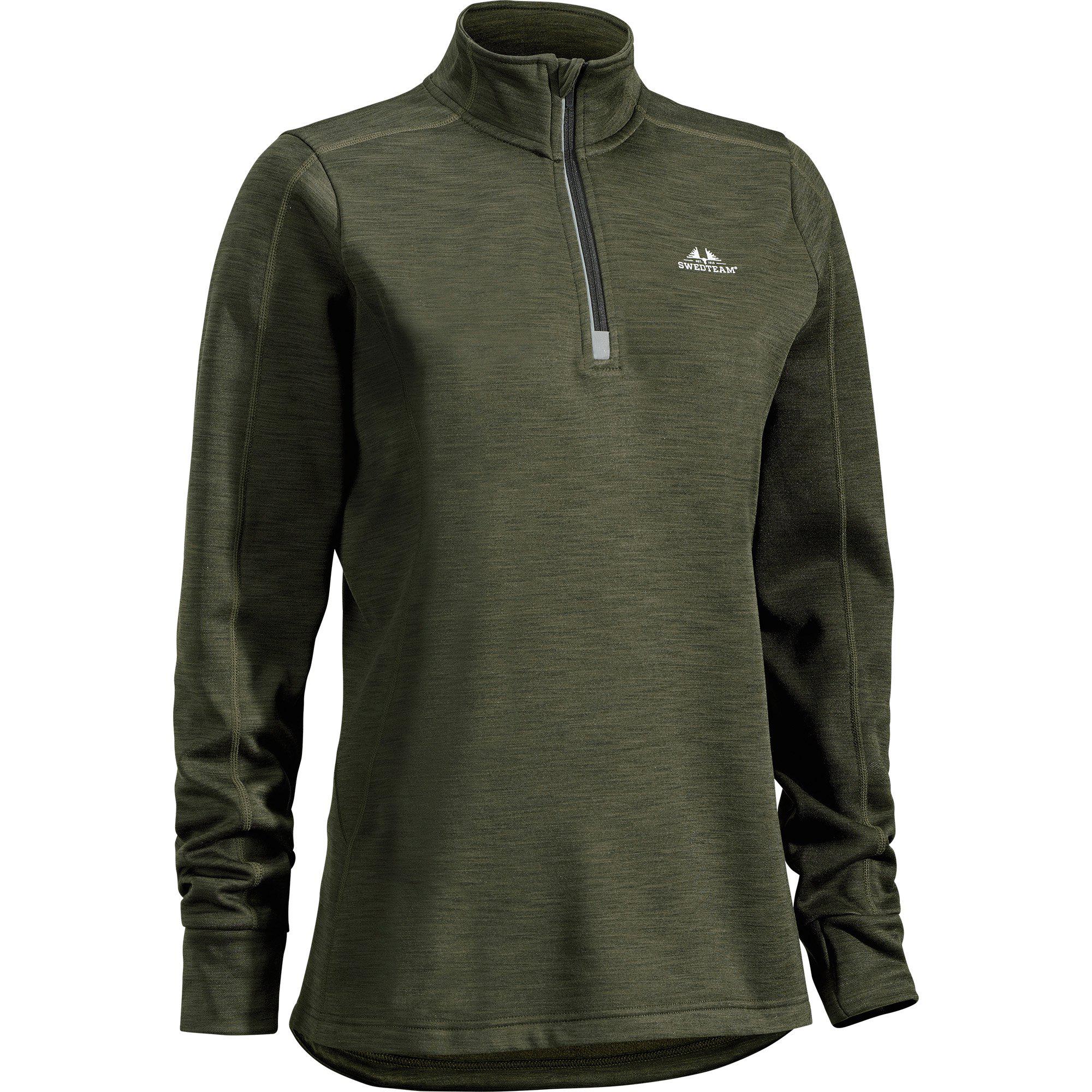 Gr. 34 - Ultra Light Damenpullover Jagd Grün – Swedteam - Umtauschware