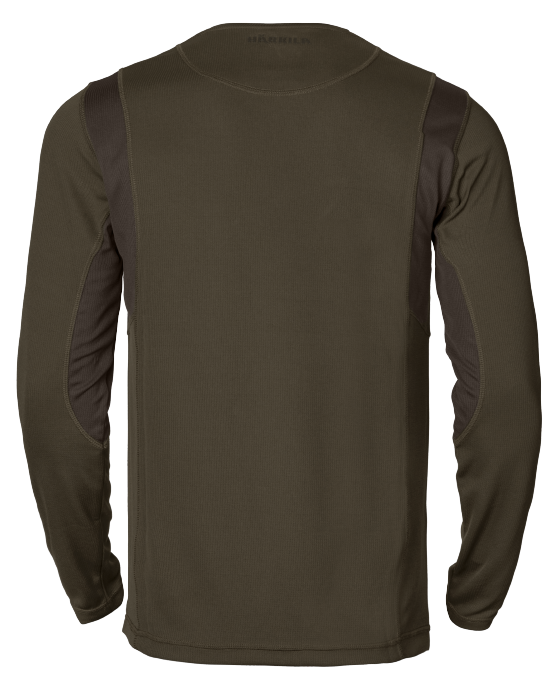 Forest Hunter Langarm-T-Shirt Hunting green/Shadow brown - Härkila