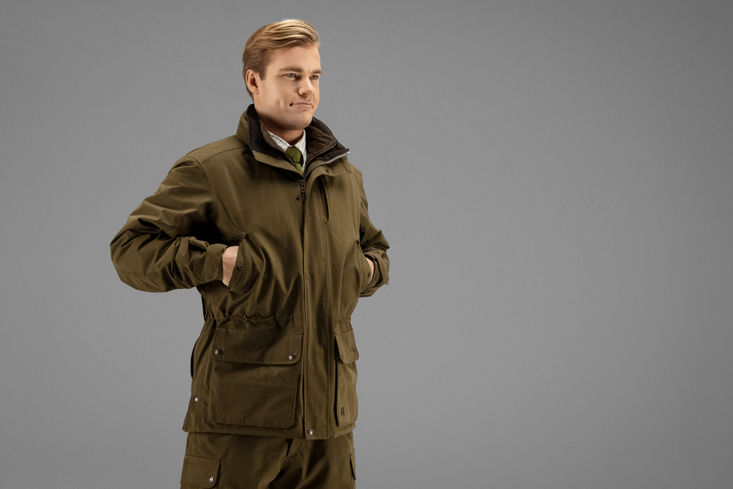 Apportierjacke Warm oliv - Härkila