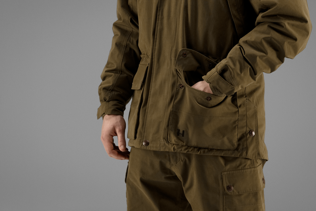 Apportierjacke Warm oliv - Härkila