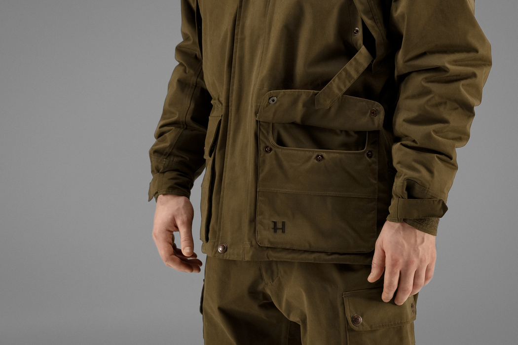 Apportierjacke Warm oliv - Härkila