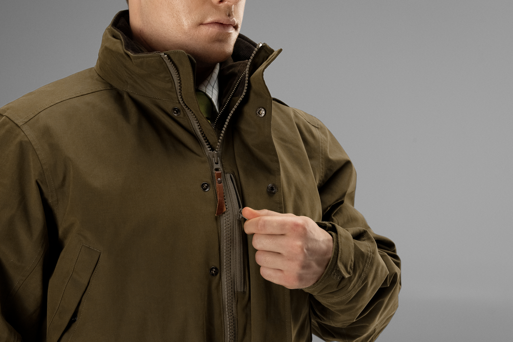 Apportierjacke Warm oliv - Härkila