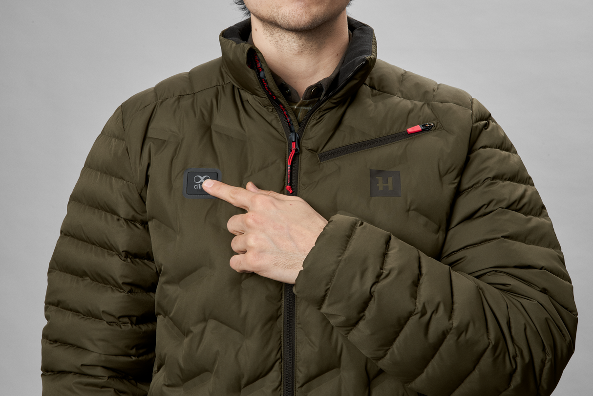 clim8 Isolierte Jacke Willow green - Härkila