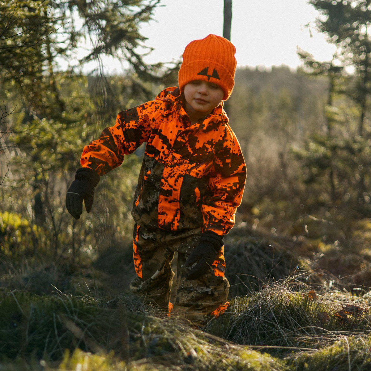 Ultra Knit Junior Mütze Orange Neon – Swedteam