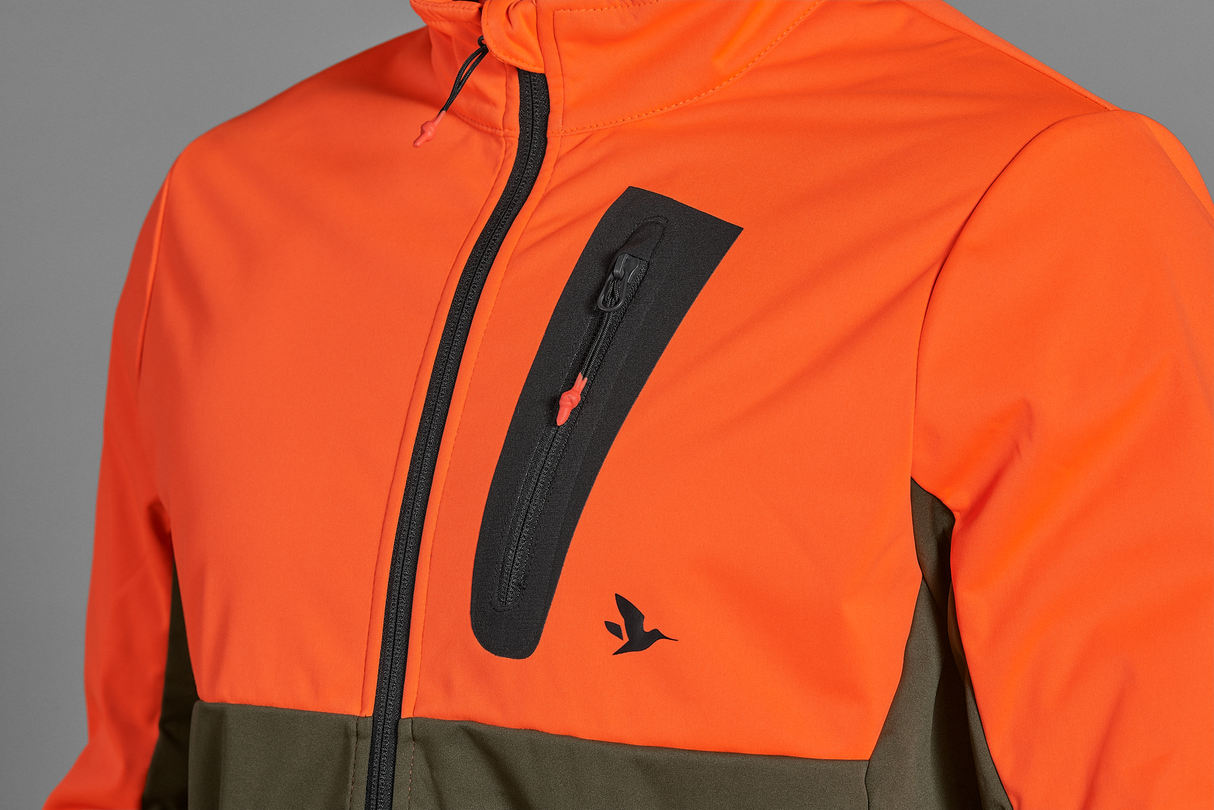 Force Advanced Softshelljacke Hi-Vis Orange - Seeland