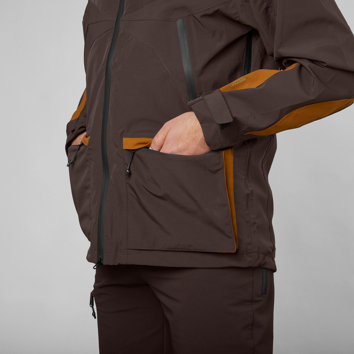 Dog Active - Jacke - Dunkelbraun - Seeland