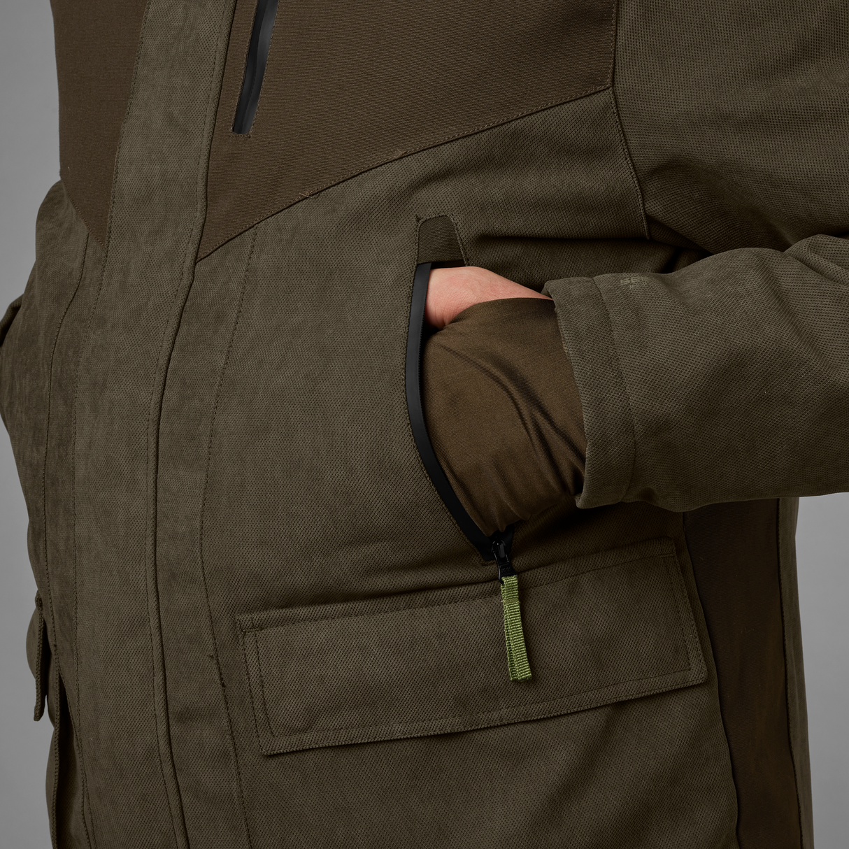Helt II Jacke Grizzly brown - Seeland