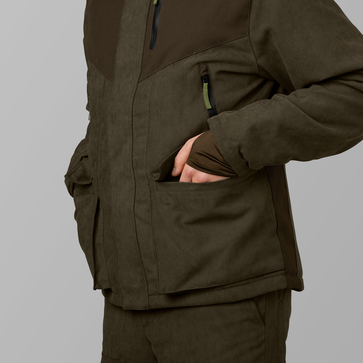 Helt II Jacke Grizzly brown - Seeland