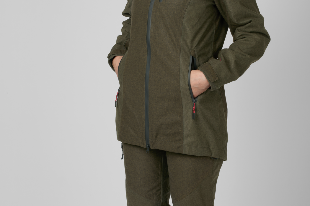 Avail Jacke Damen Pine green melange - Seeland