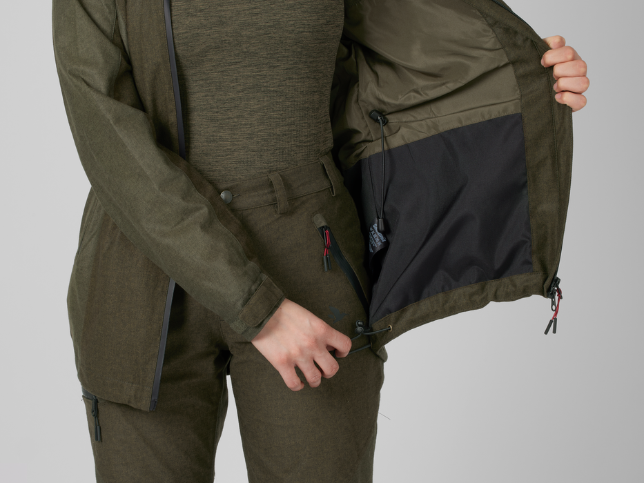 Avail Jacke Damen Pine green melange - Seeland