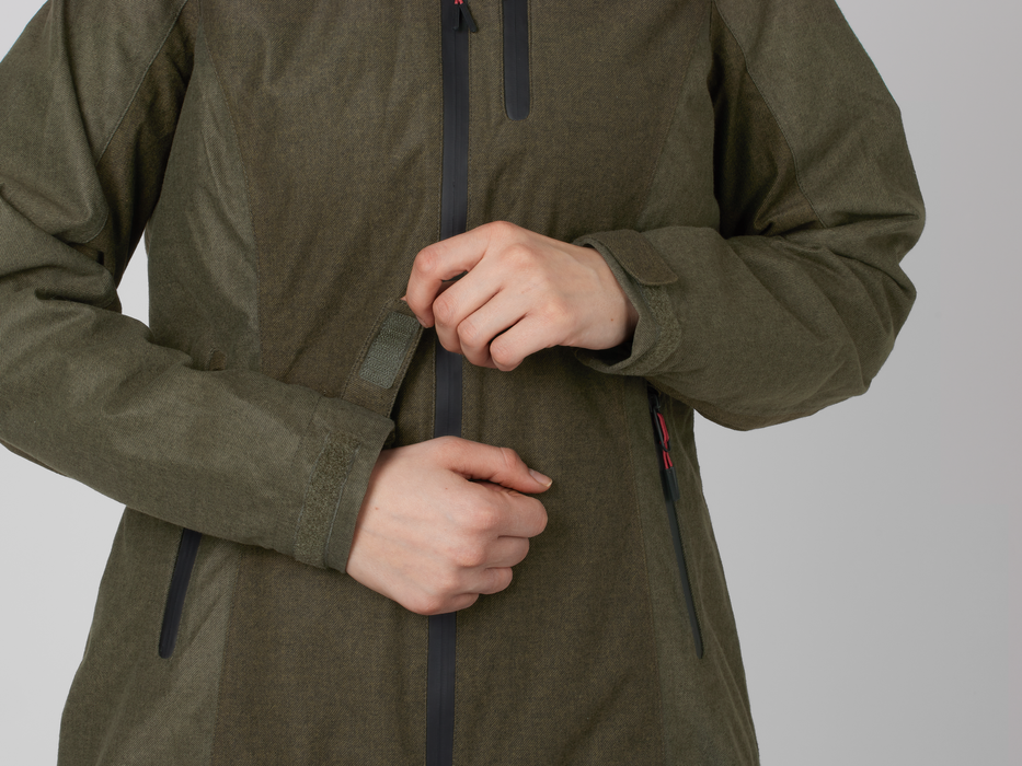 Avail Jacke Damen Pine green melange - Seeland