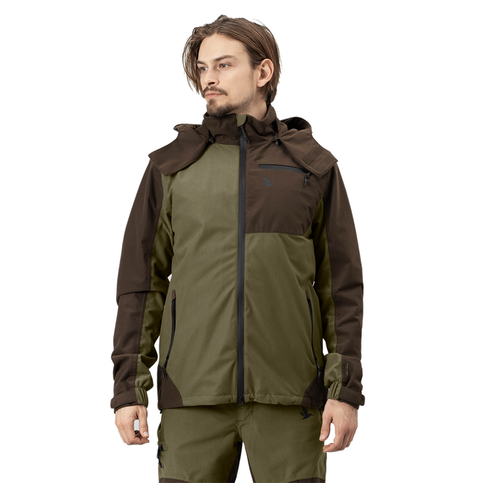 Fern Jacke Duffel Grün/Clay Brown - Seeland
