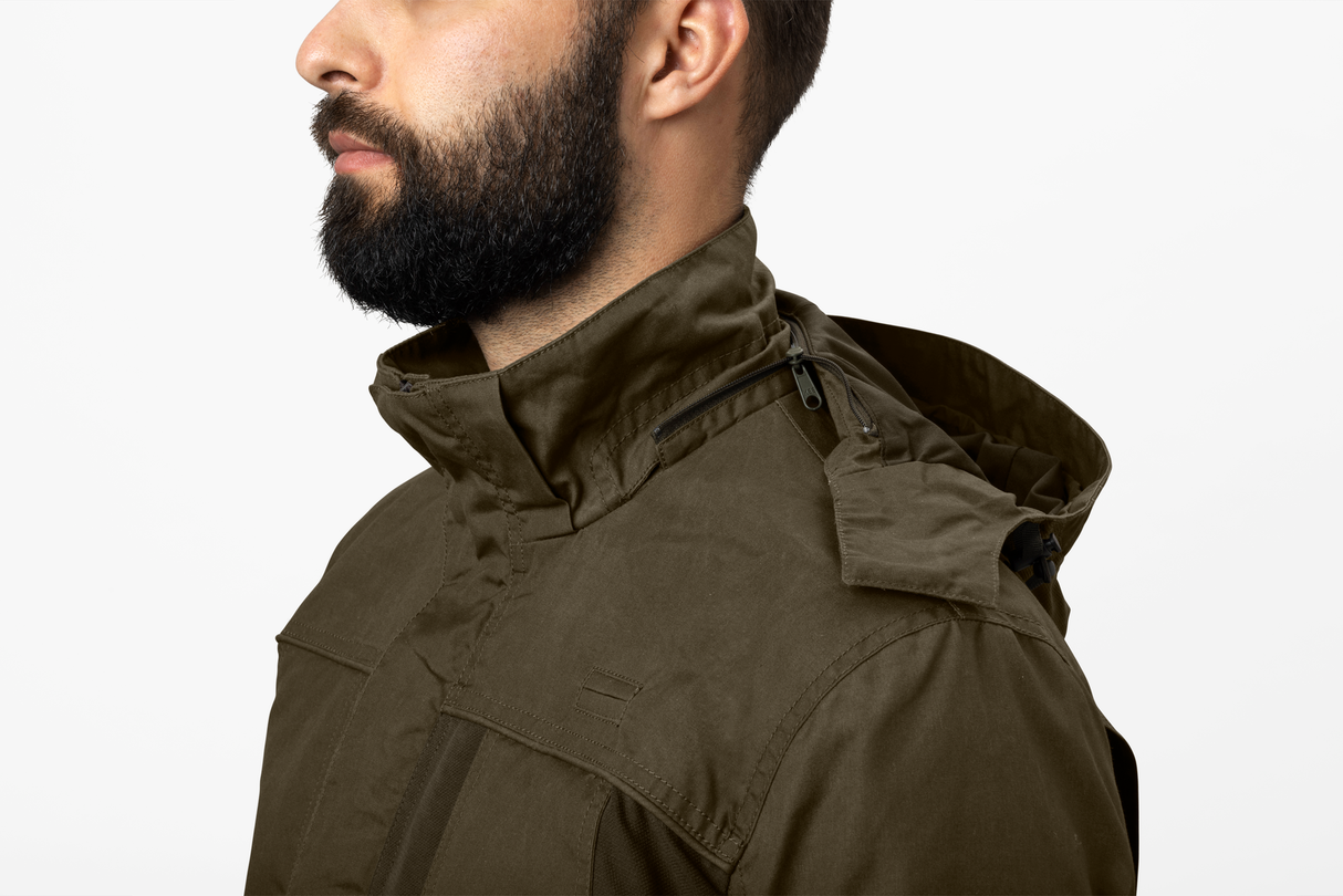 Key-Point Elements Jacke Pine green/Dunkelbraun - Seeland