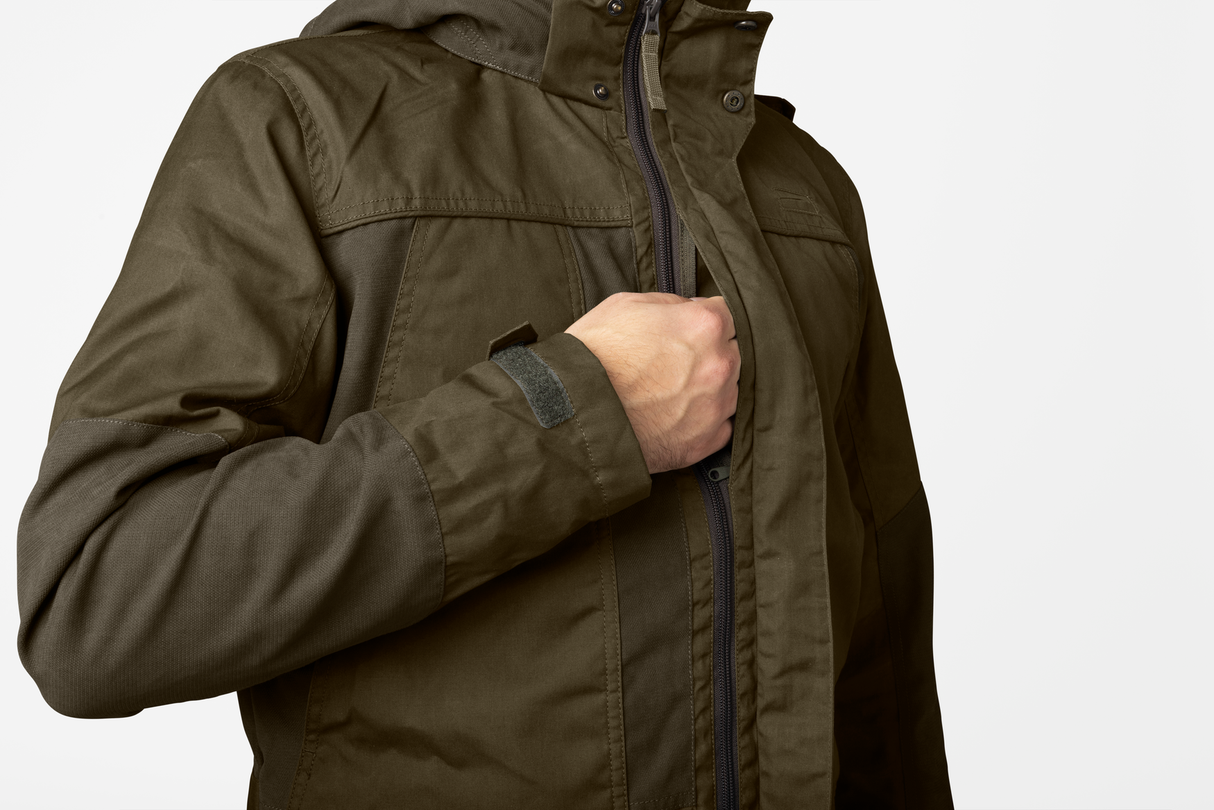 Key-Point Elements Jacke Pine green/Dunkelbraun - Seeland