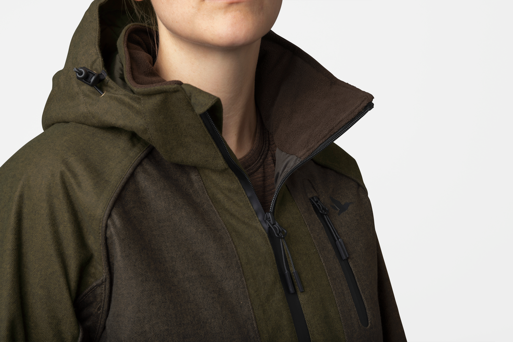 Verfügbare Aya Insulated Jacket Pine Green/Demitasse Brown - Seeland