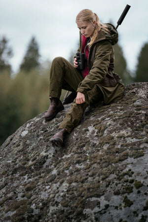 Avail Aya isolierte Jacke Pine green/Demitasse brown - Seeland