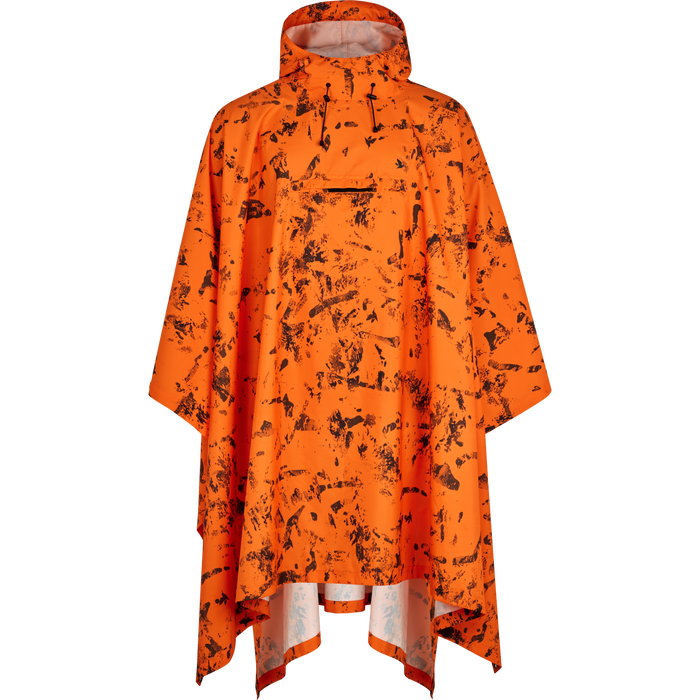 Taxus Camo Regenponcho InVis Orange Blaze - Seeland