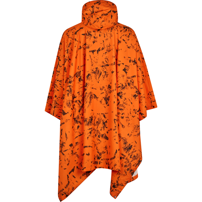 Taxus Camo Regenponcho InVis Orange Blaze - Seeland