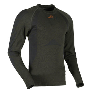 Titan Merino Pullover – Base Layer Hunting Green – Swedteam