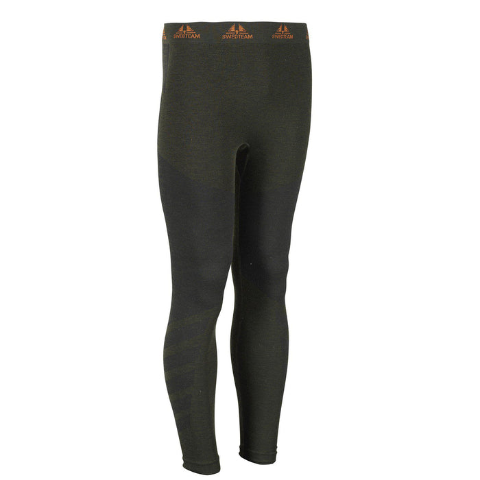 Merino Tech Baselayer-Set Hunting Green - Swedteam