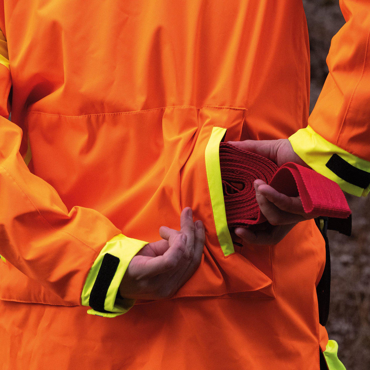 Protect Pro Anorak Neonorange - Swedteam