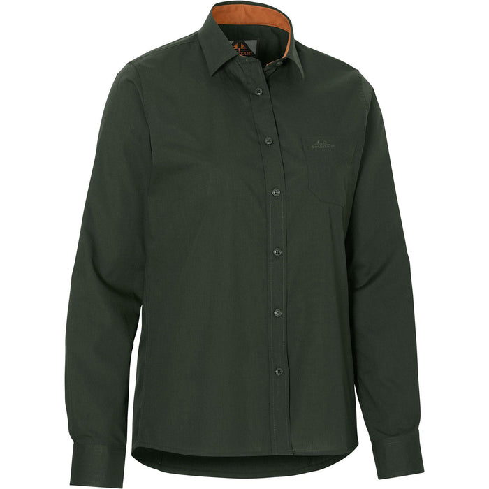 Allie Antibite Damen-Shirt Hunting Green - Swedteam