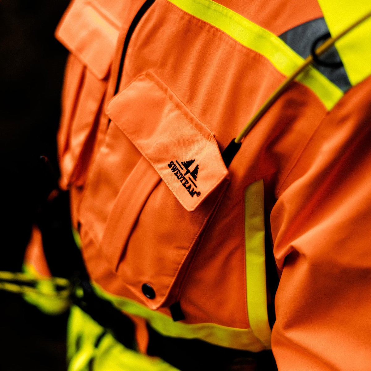 Protect Pro Jagdjacke Neon-Orange - Swedteam