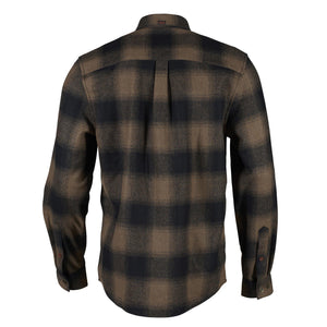 Lynx Wollhemd Dark Sand - Swedteam