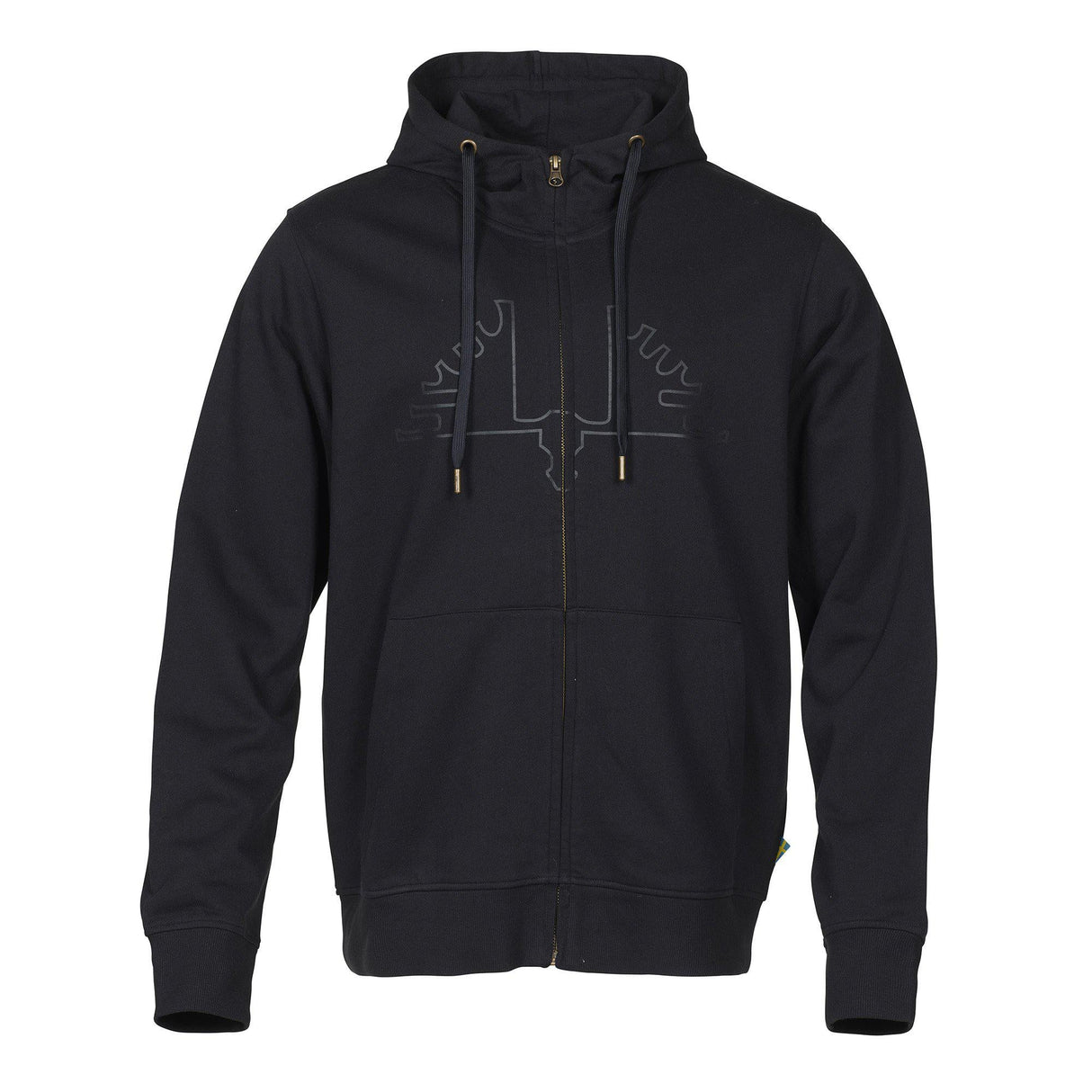 Ultra Zip Hoodie - Sweater Schwarz – Swedteam