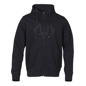 Ultra Zip Hoodie - Sweater Schwarz – Swedteam