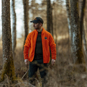 Ultra Pile Pullover Orange Neon - Swedteam