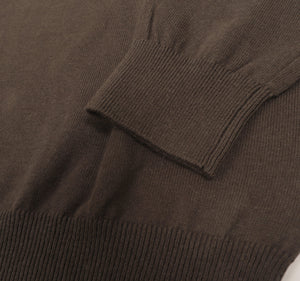 Crest Pullover mit V-Ausschnitt Grün - Swedteam