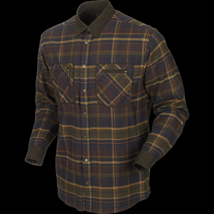 Pajala Hemd - Mellow brown check - Härkila