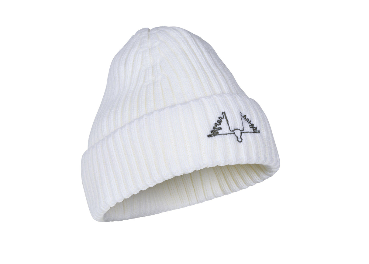 Ultra Strick-Beanie Weiß – Swedteam
